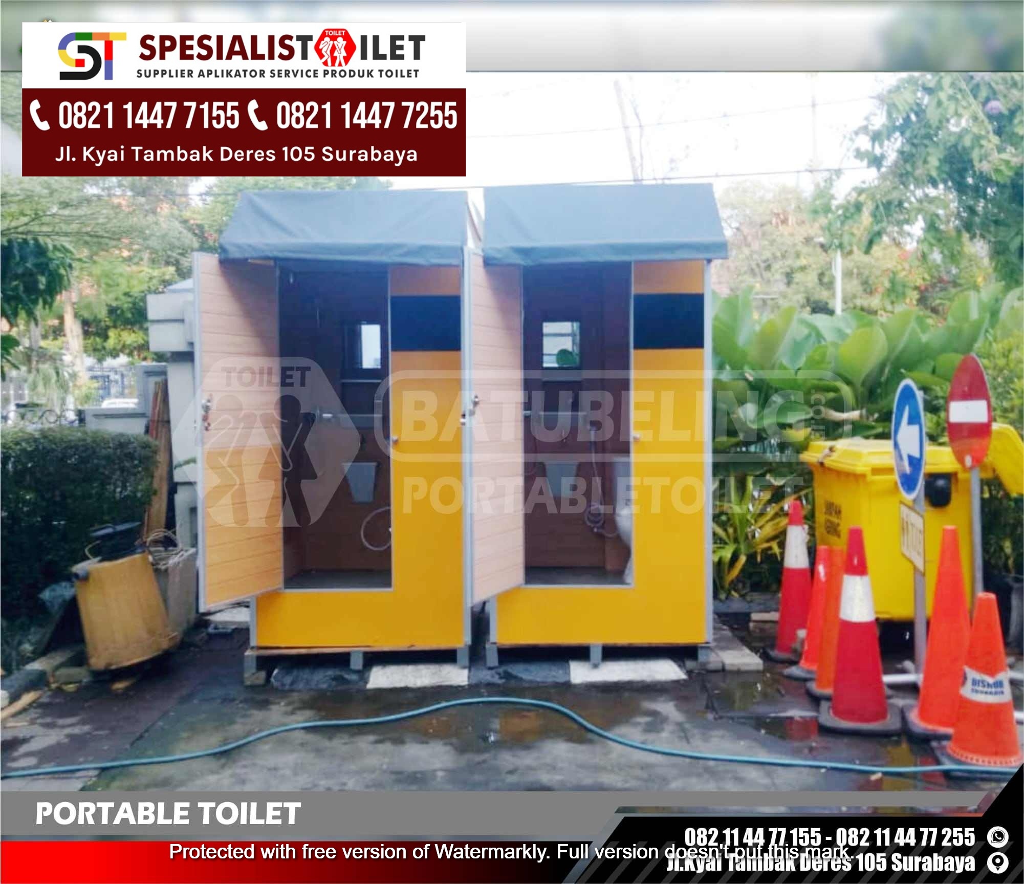 PORTABLE TOILET PROYEK DINAS CIPTA KARYA SURABAYA 04