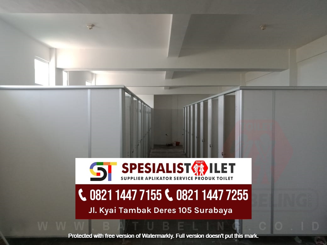 cubicle toilet batu beling 17