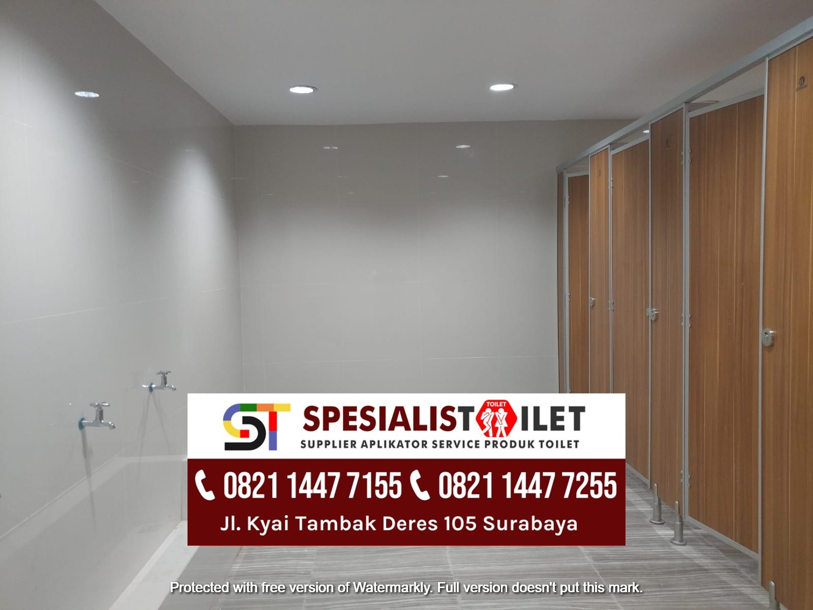 cubicle toilet batu beling 9