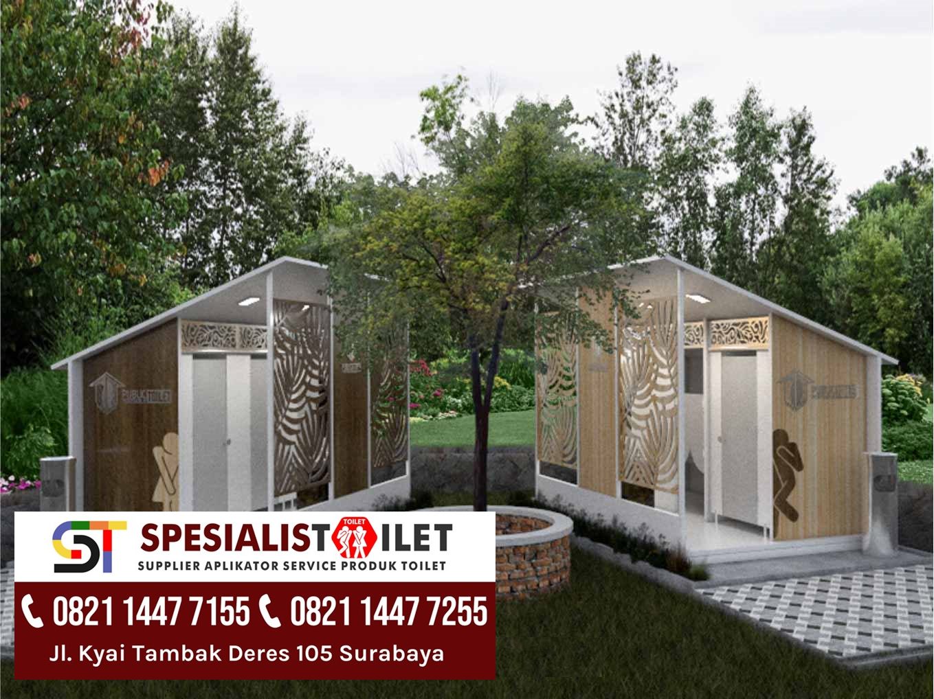 kontraktor toilet public desain twin